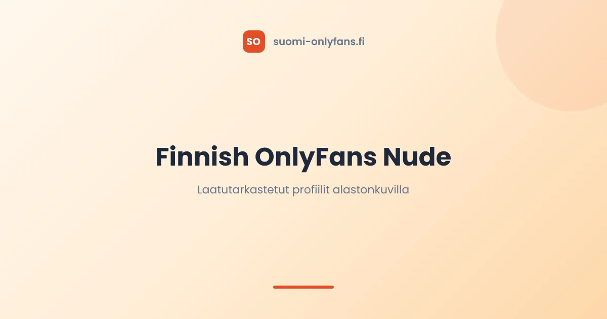 OnlyFans alastonprofiilit